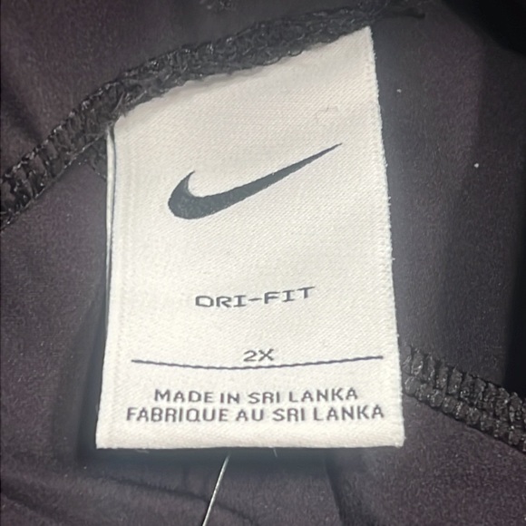 New Nike Bliss Luxe Pants lightweight layer stretches Mid Rise 7/8 Length 2X NWT - Picture 9 of 13